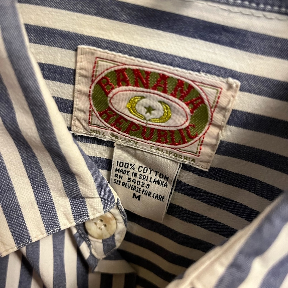 vintage banana republic shirt